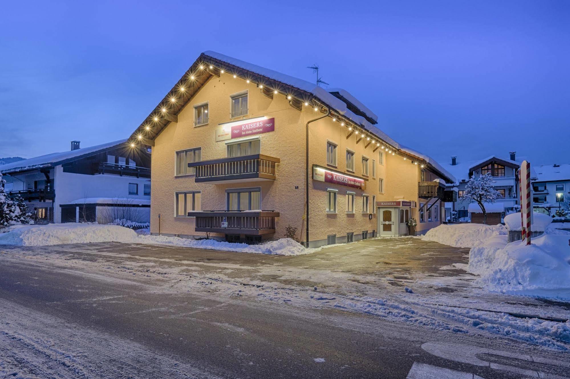 Kaisers Das Kleine Stadthotel Sonthofen Exterior foto