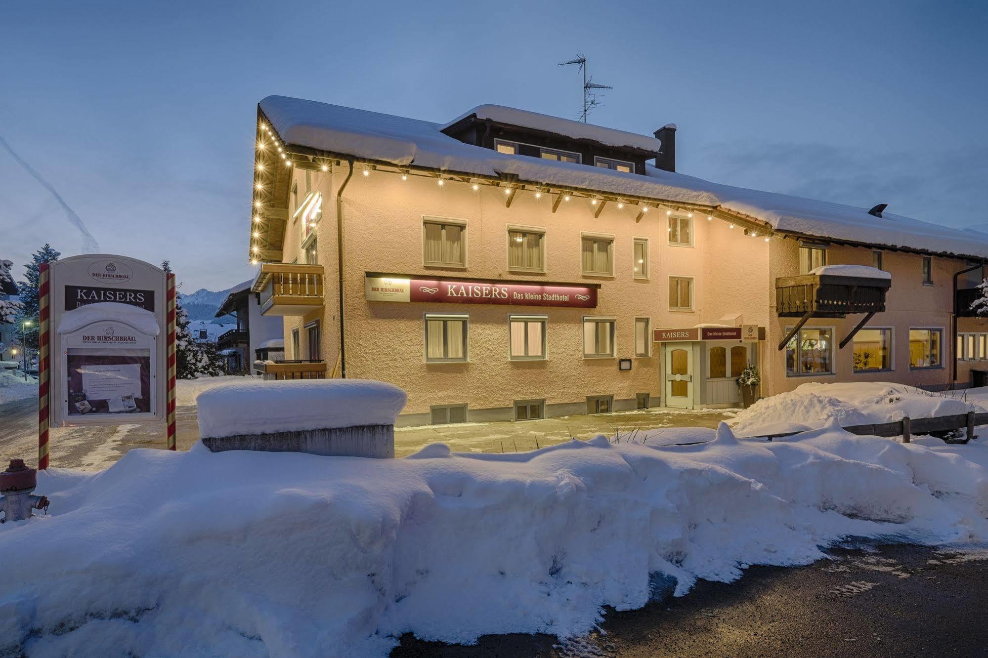 Kaisers Das Kleine Stadthotel Sonthofen Exterior foto